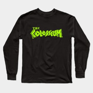 The Colosseum Green Logotype Long Sleeve T-Shirt